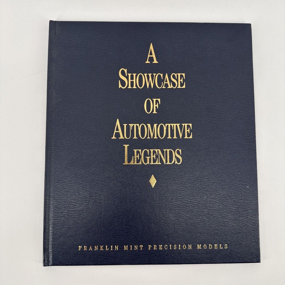 Franklin Mint Precision Models Book A Showcase of Automotive Legends